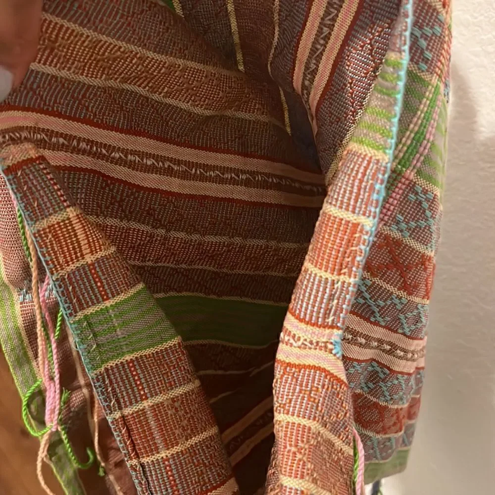 Bohemian Style Purse Tote Bum Bag - Fringe - Purchased in PERU - NEW Never Used